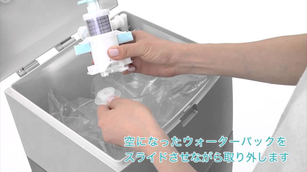 サイフォンウォーターパック交換方法