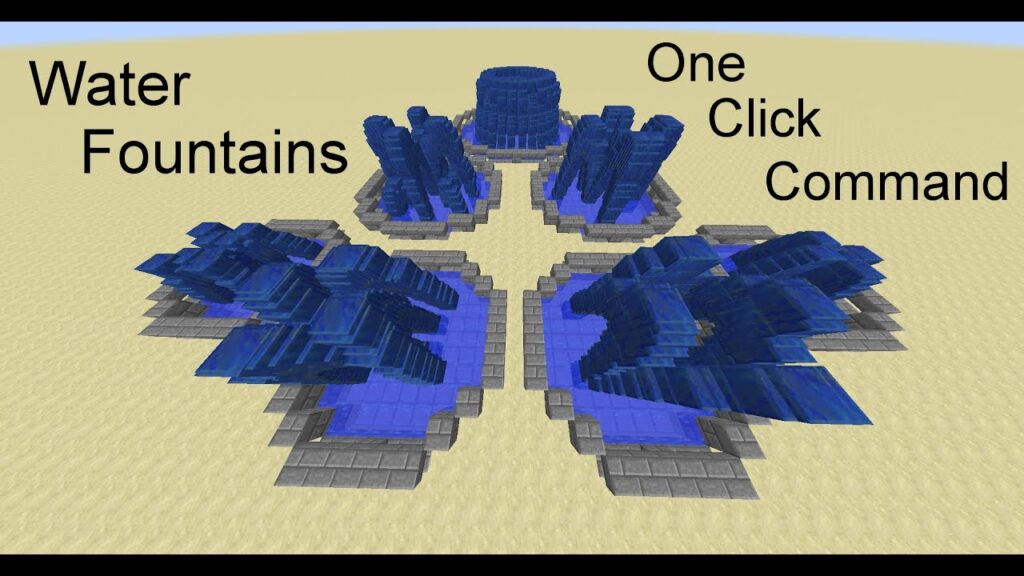 Water fountains - One Click