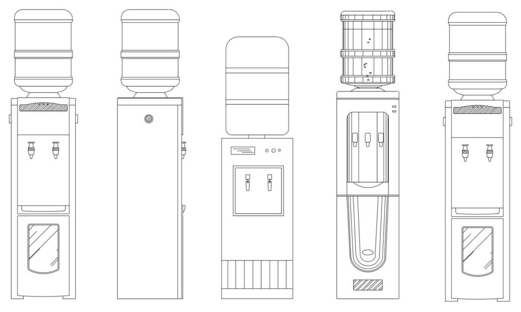 ウォーターサーバーの形