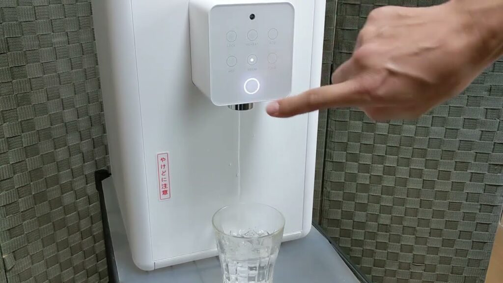 クリクラ浄水型ウォーターサーバー「プティオ」の操作