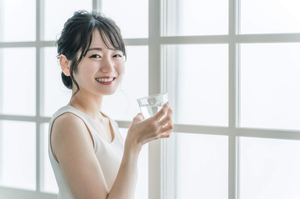 ママの水分補給