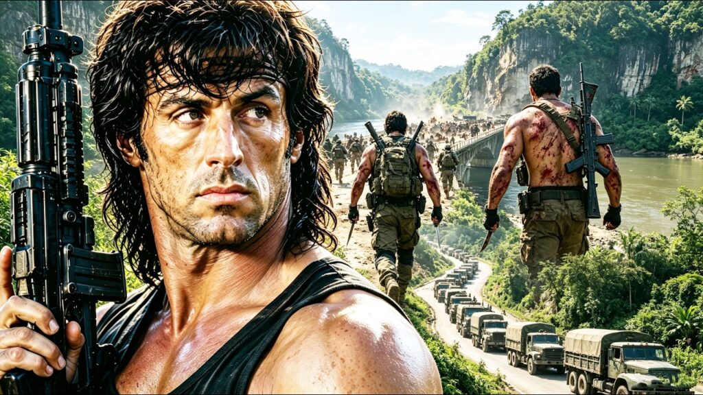 Action Movie: Special Forces Ambush Elite Japanese Troops & Headshot Colonel, Triggering a Gunfight!